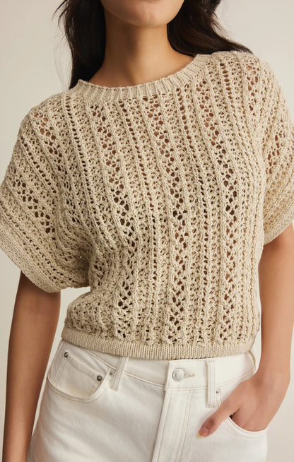BALLAST CROCHET SWEATER TOP