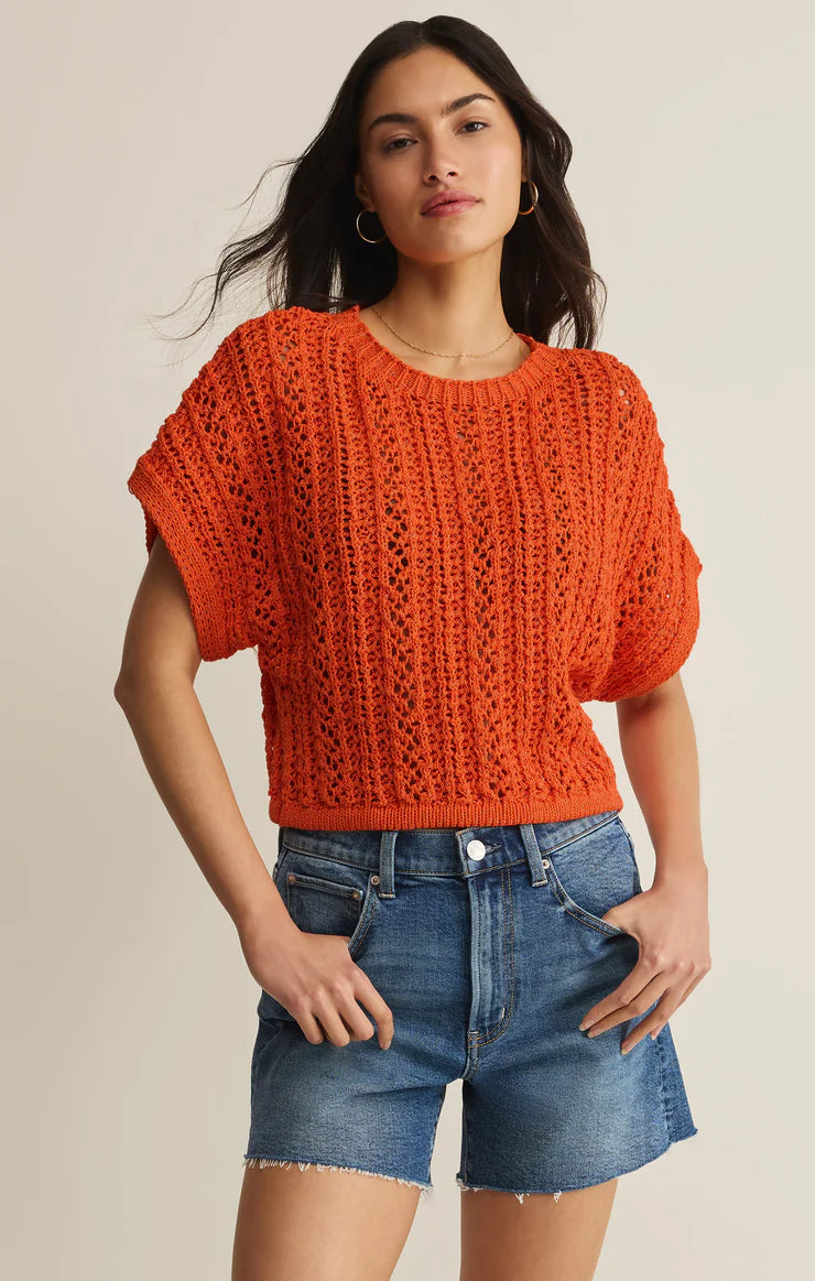 BALLAST CROCHET SWEATER TOP