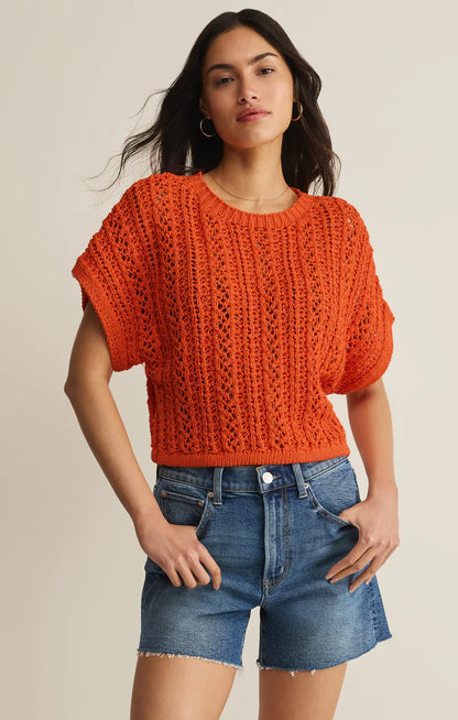 BALLAST CROCHET SWEATER TOP