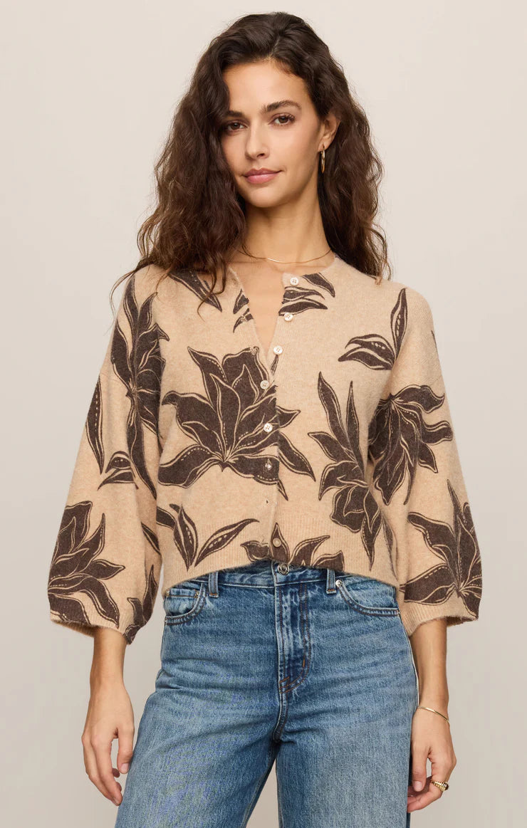 VALOR FLORAL CARDIGAN