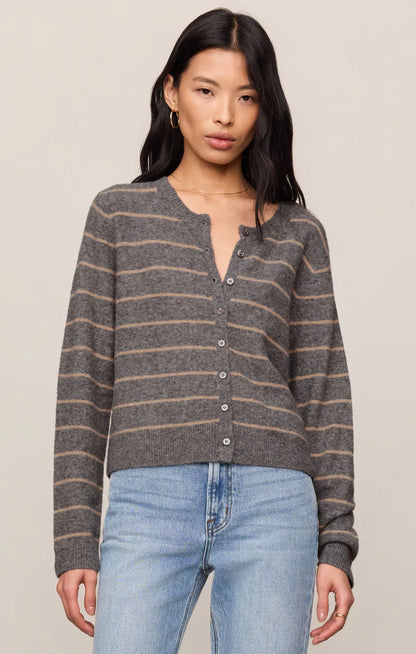 MEDINA COZY STRIPE CARDIGAN