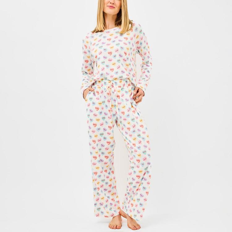 VALENTINES PAJAMAS ADULT