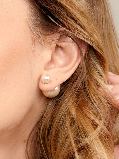 TAKES TWO PEARL EARRINGS