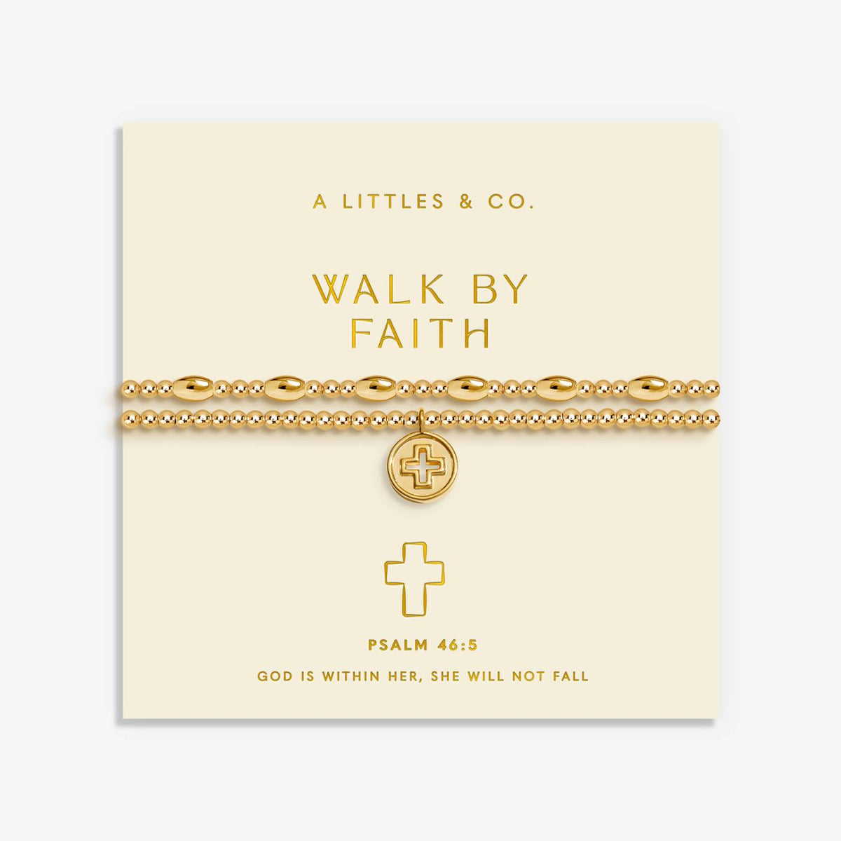 FAITH A LITTLE BRACELET