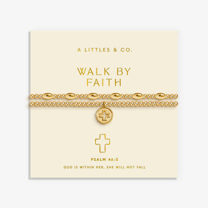 FAITH A LITTLE BRACELET