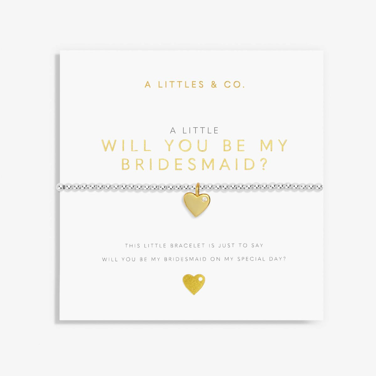 BRIDAL A LITTLE BRACELET