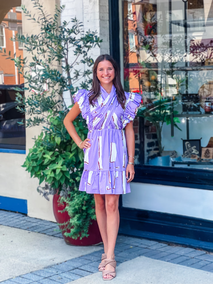 AMARIE LAVENDER DRESS