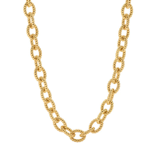 VICTORIA SMALL CHAIN 18" NECKLACE