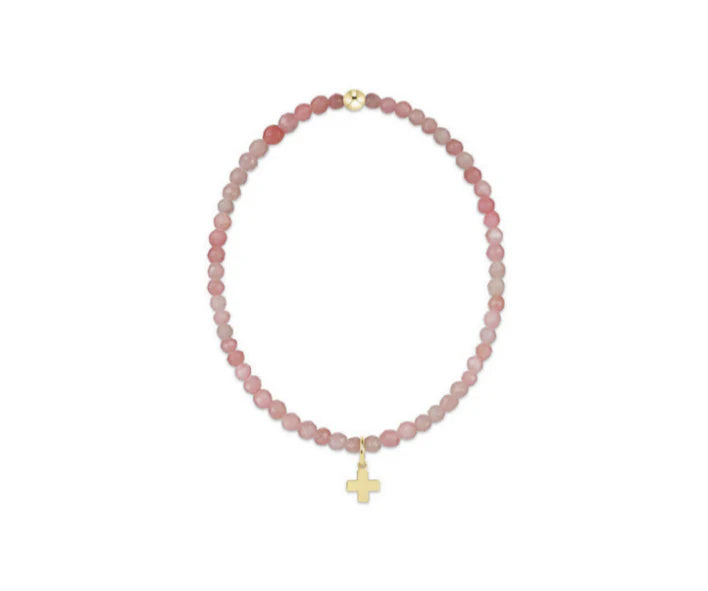 CLASSIC 3MM SIGNATURE GOLD CROSS