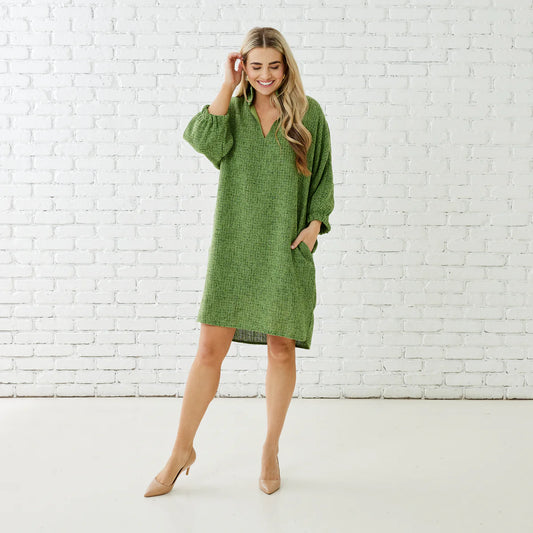 BETSY TWEED DRESS