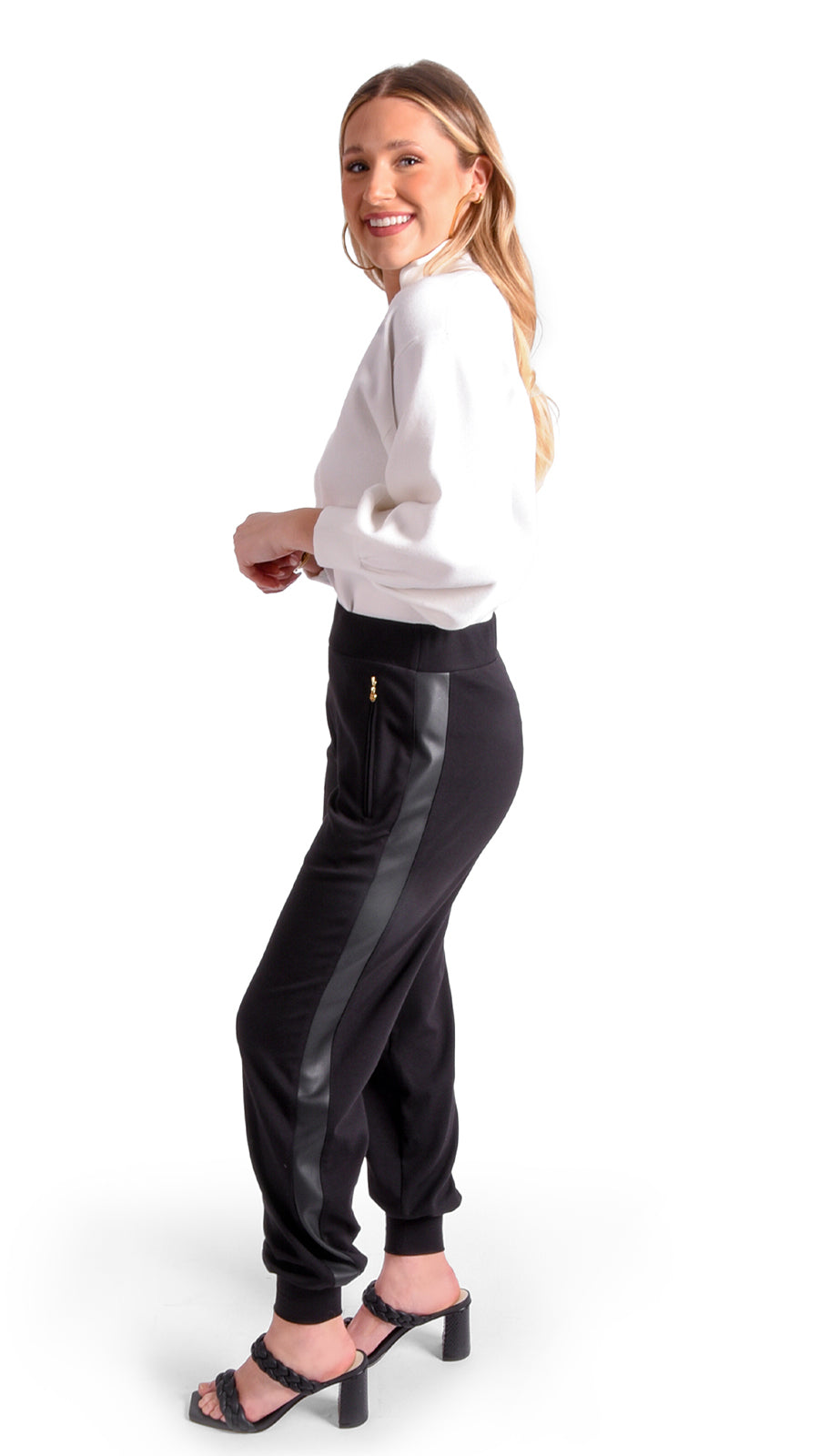 BLACK PONTE JOGGER