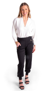 BLACK PONTE JOGGER