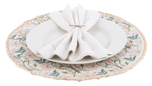 FLORAL PLACEMAT SET