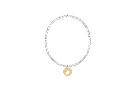 CLASSIC MIXED METAL 2MM STAR SMALL DISC