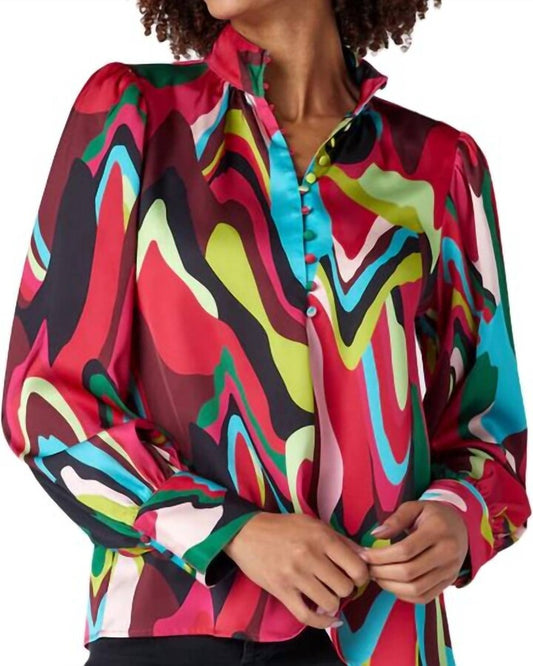 LEELAND TOP  IN HOLIDAZED