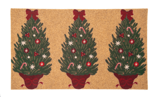 CHRISTMAS TREE DOORMAT