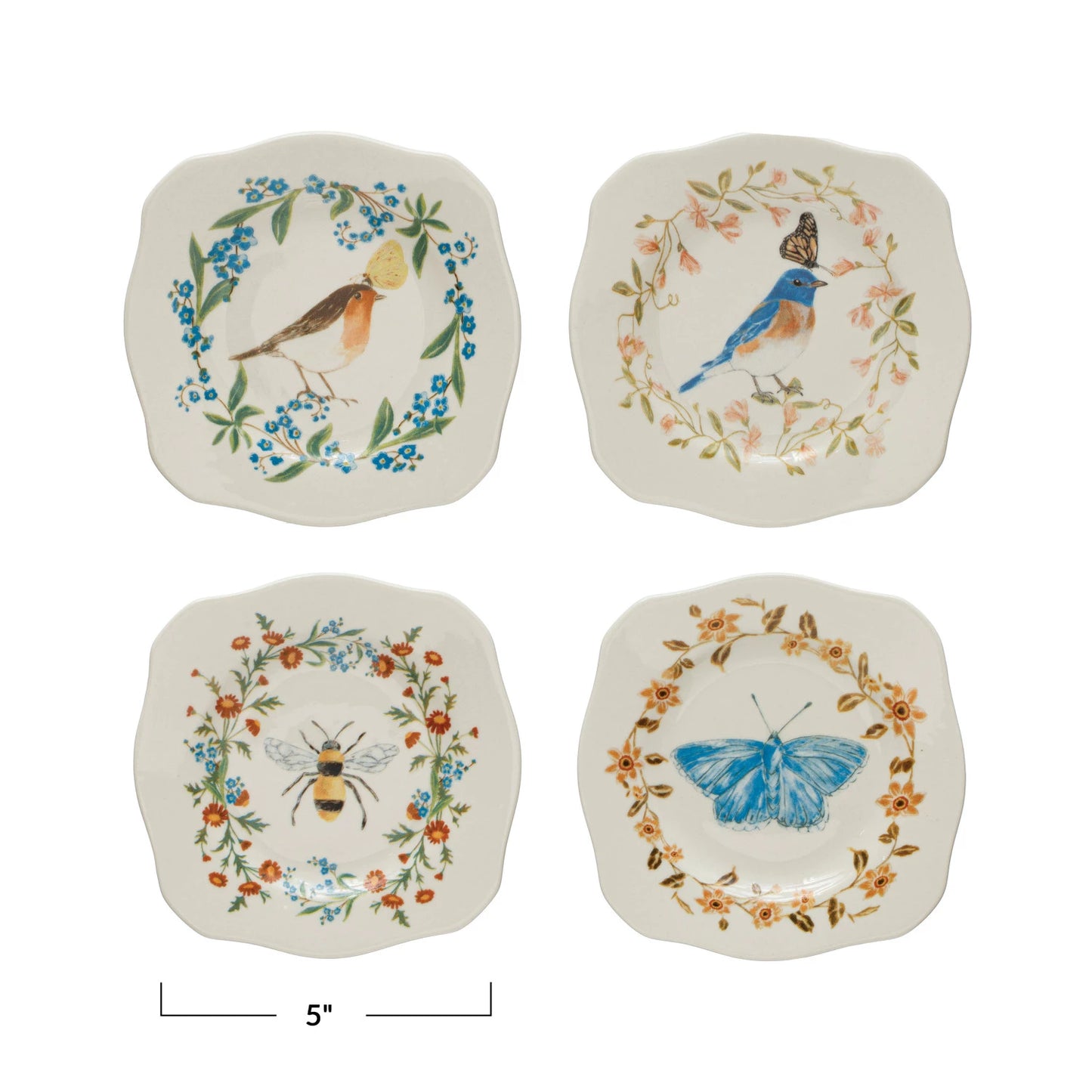 SCALLOPED TRINKET PLATE