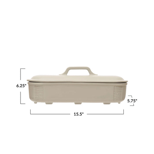 2 QUART OVAL BAKING DISH