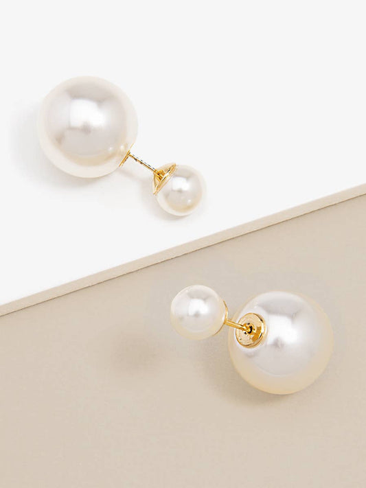 TAKES TWO PEARL EARRINGS
