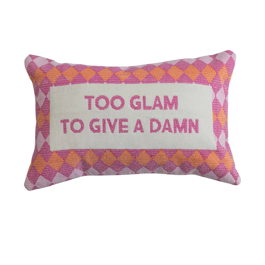 TWO GLAM PILLOW