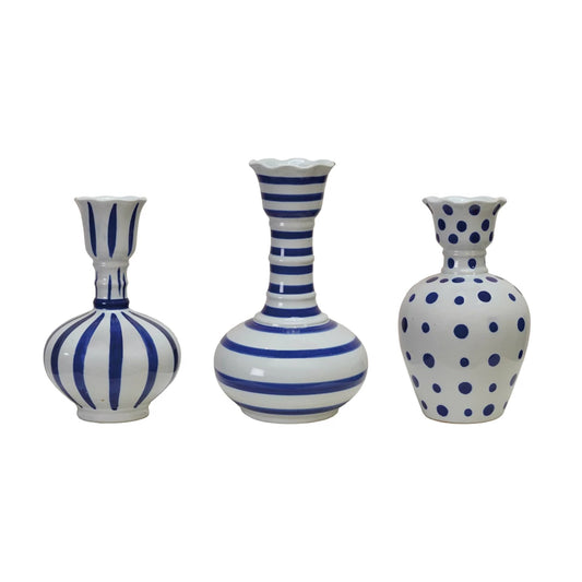MEADOW  HAND PAINTED VASE