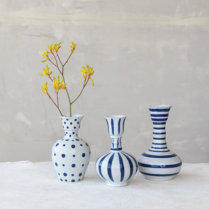 MEADOW  HAND PAINTED VASE