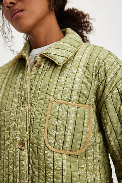 ALEXIE JACKET IN OLIVE