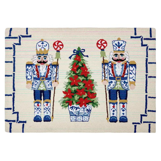 CHINOISERIE NUTCRACKER LOOP RUG