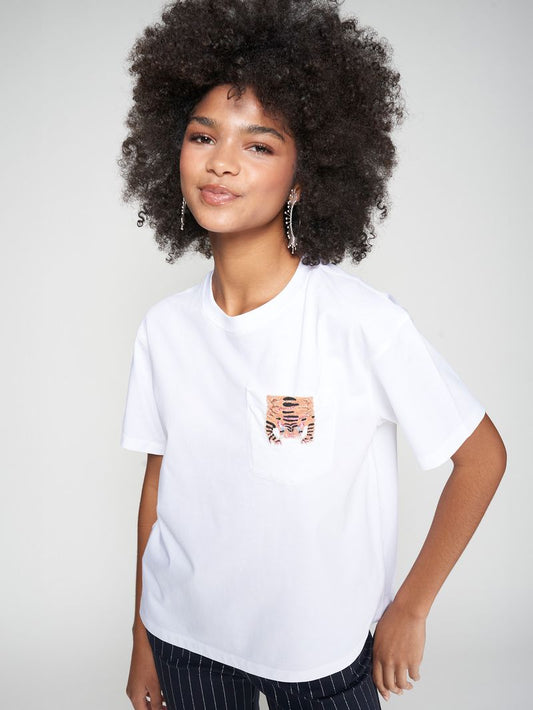 BLANCO TIGER TOP