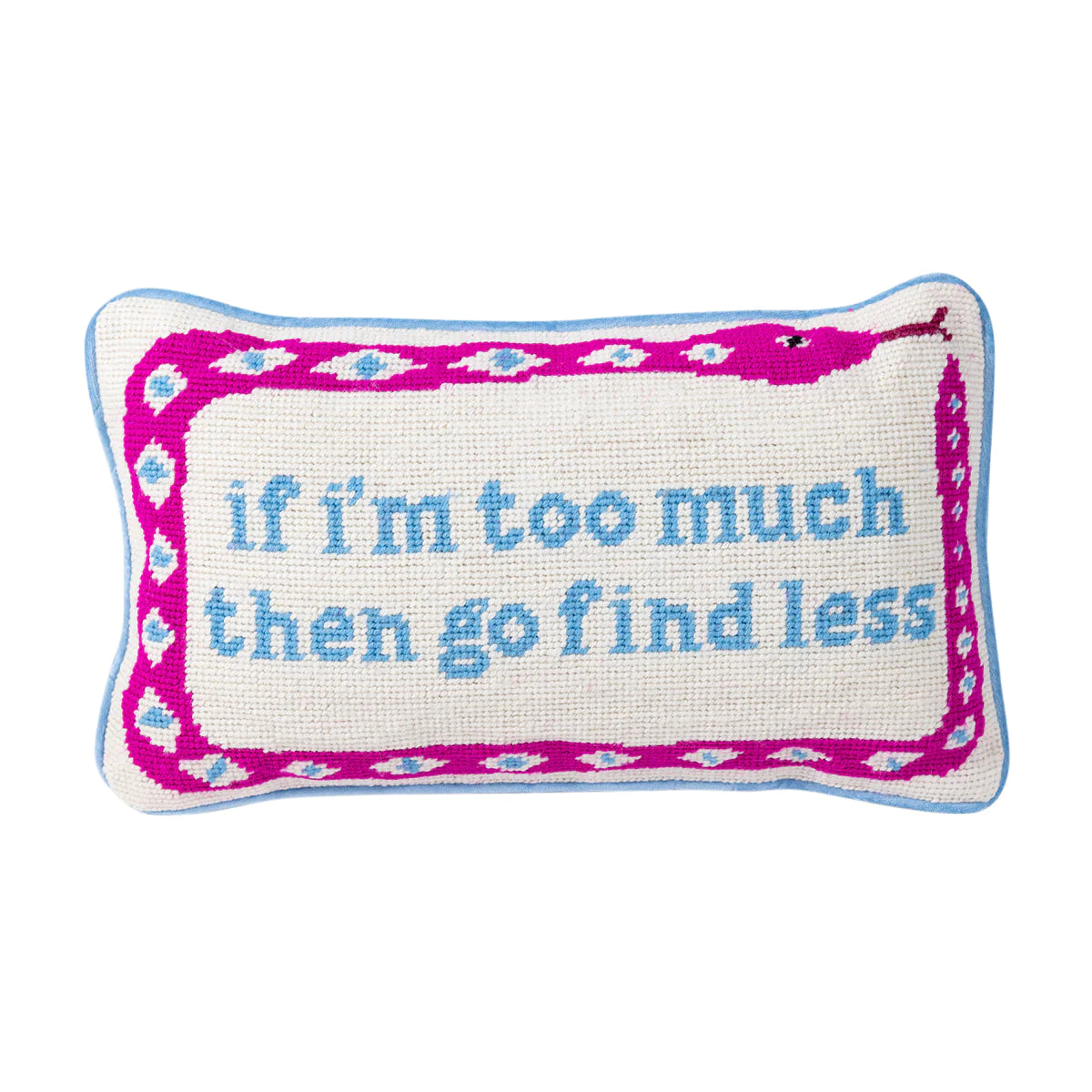 FURBISH NEEDLEPOINT PILLOWS