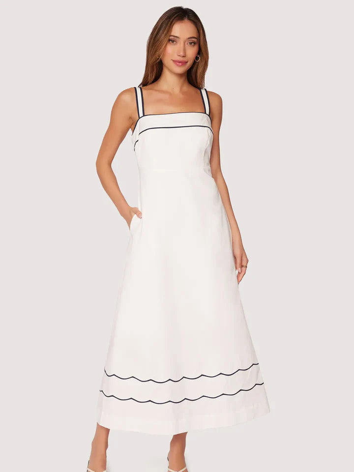 HAMPTONS HAZE MIDI  DRESS