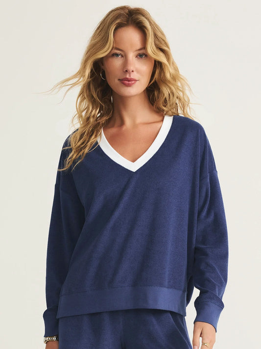 MARX VNECK TERRY SET