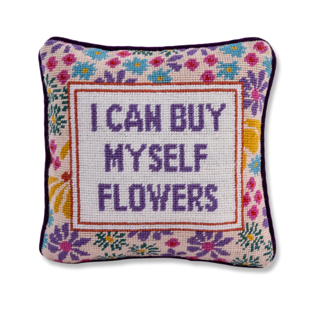 FURBISH NEEDLEPOINT PILLOWS