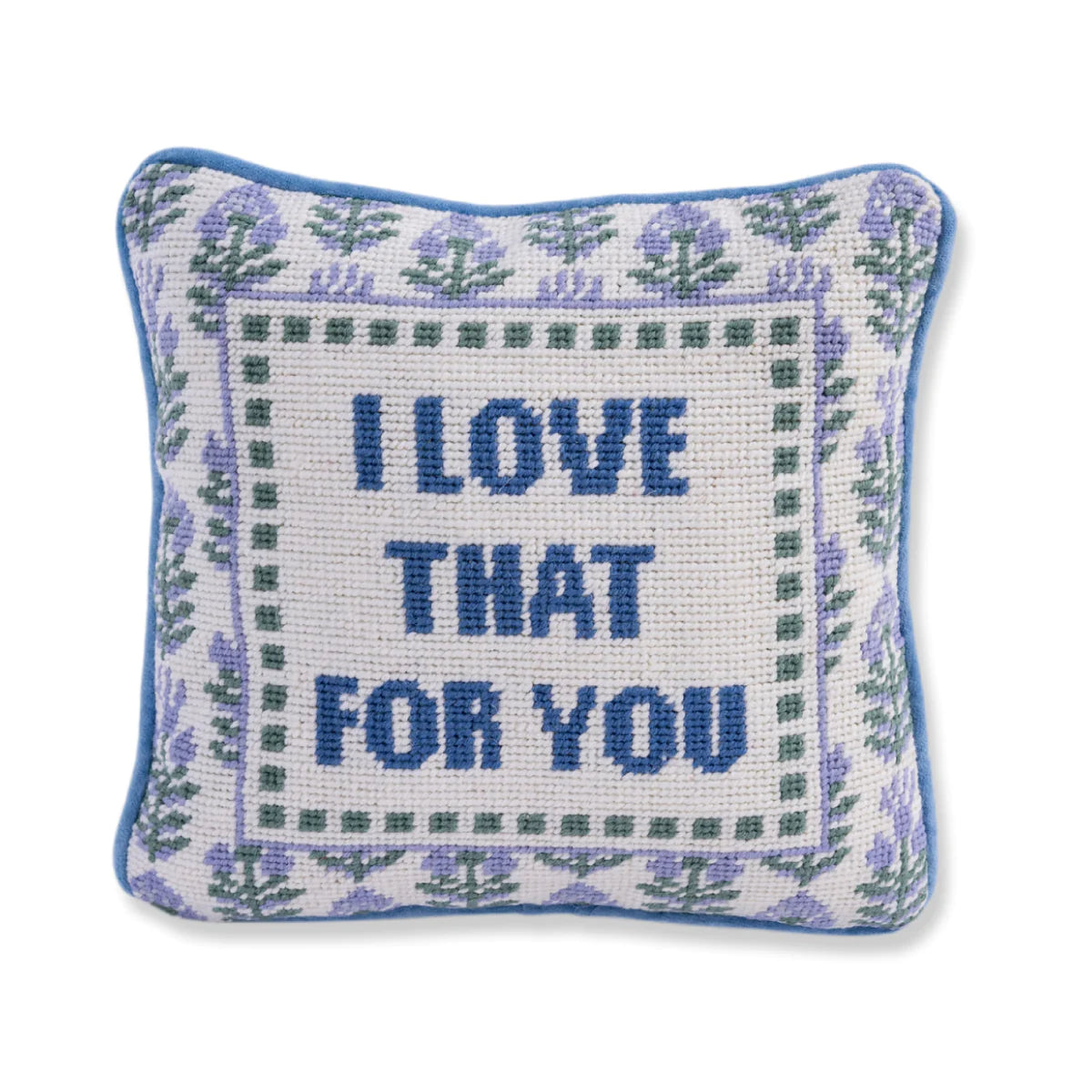 FURBISH NEEDLEPOINT PILLOWS