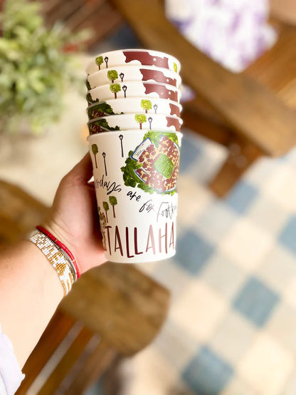 REUSABLE PARTY CUPS SET OF 6