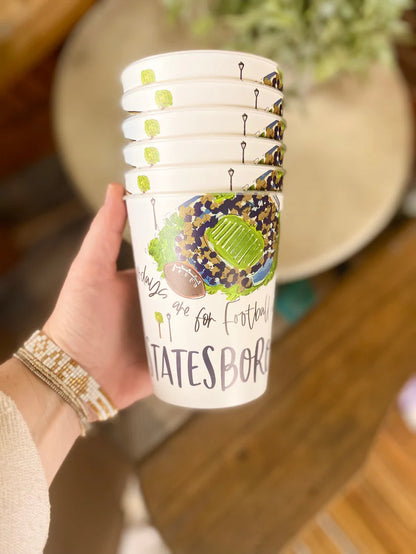 REUSABLE PARTY CUPS SET OF 6
