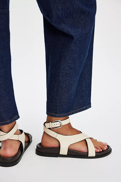 ANYA CRISS CROSS FOOT FREE PEOPLSANDAL