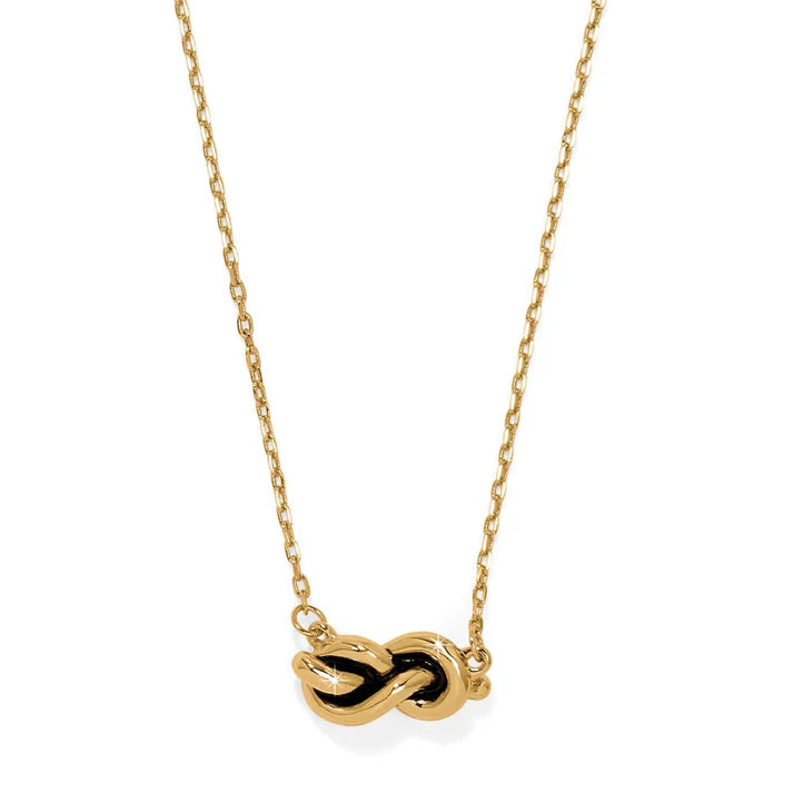 SINGLE KNOT PETITE NECKLACE