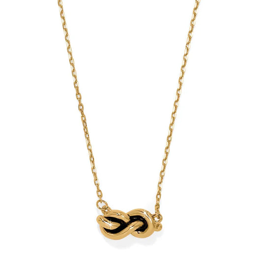 SINGLE KNOT PETITE NECKLACE