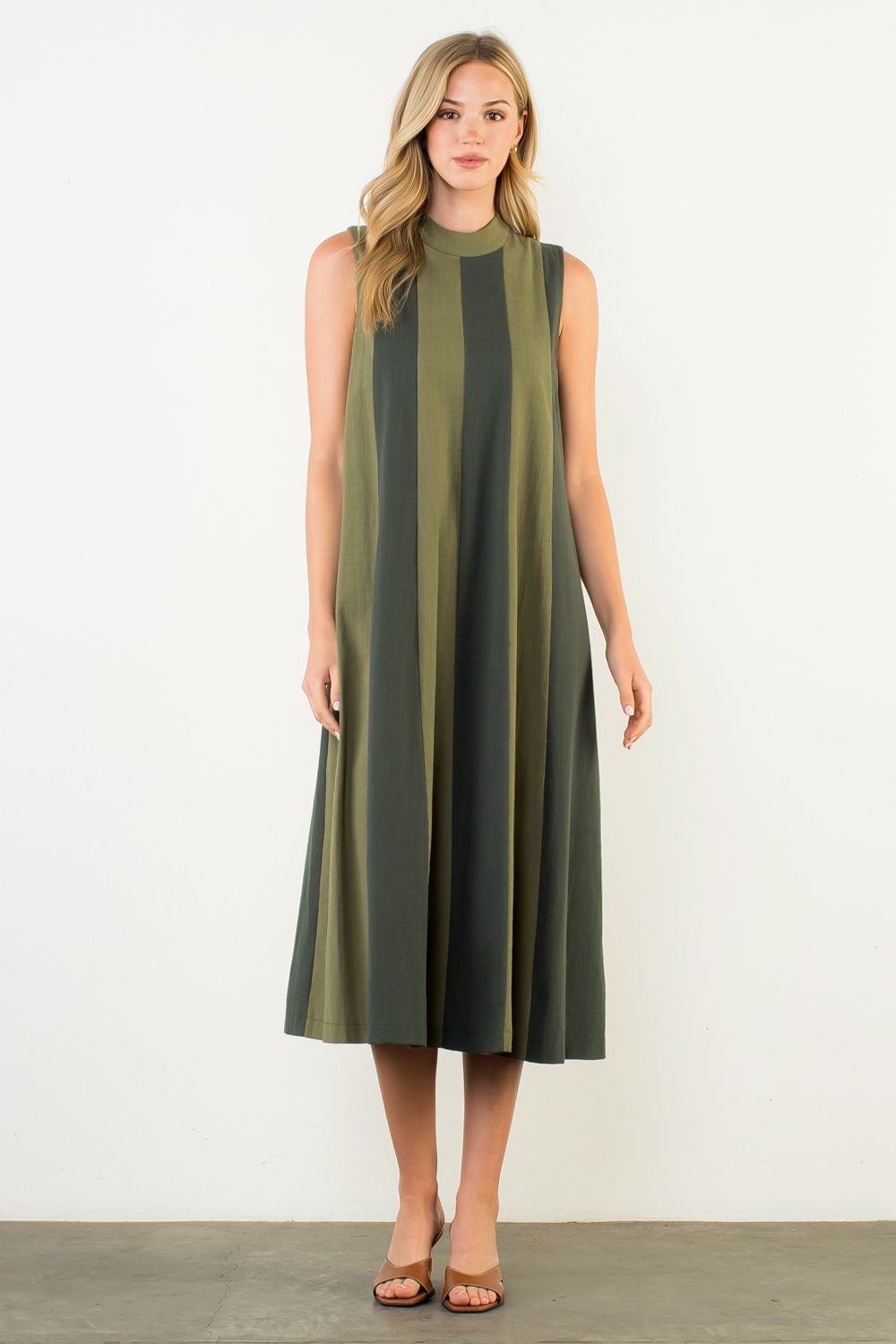 BASIL STRIPE DRESS
