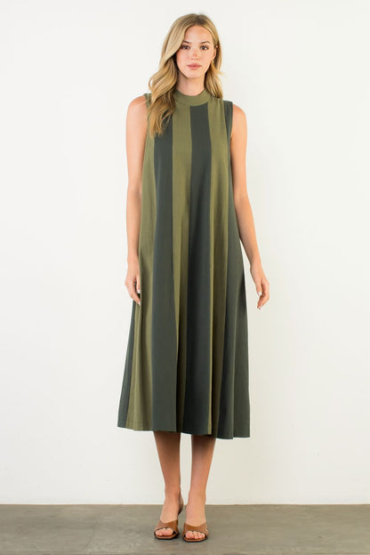 BASIL STRIPE DRESS