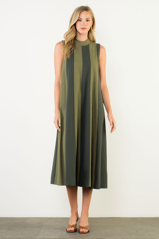 BASIL STRIPE DRESS