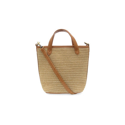 MINI BUCKET STRAW BAG