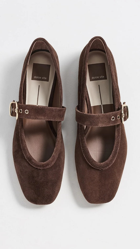 BROWN SUEDE MIKEL