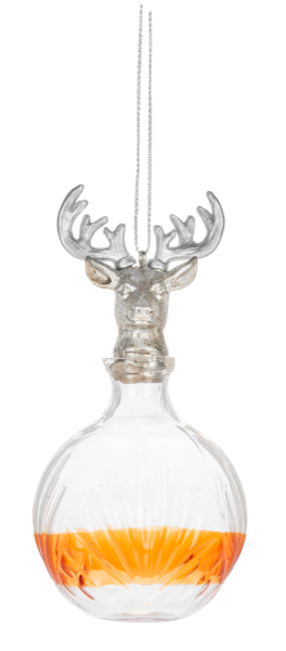 BOTTLE ANIMAL STOPPER ORNAMENT