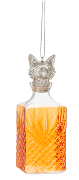 BOTTLE ANIMAL STOPPER ORNAMENT