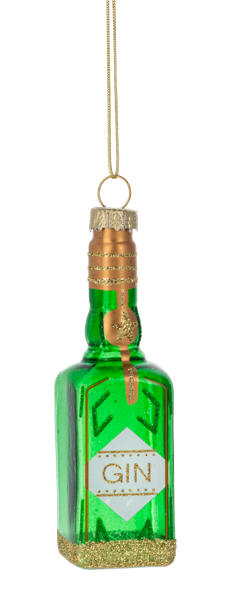 LIQUOR BOTTLE ORNAMENT