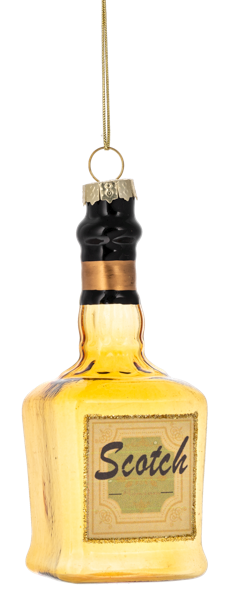 LIQUOR BOTTLE ORNAMENT