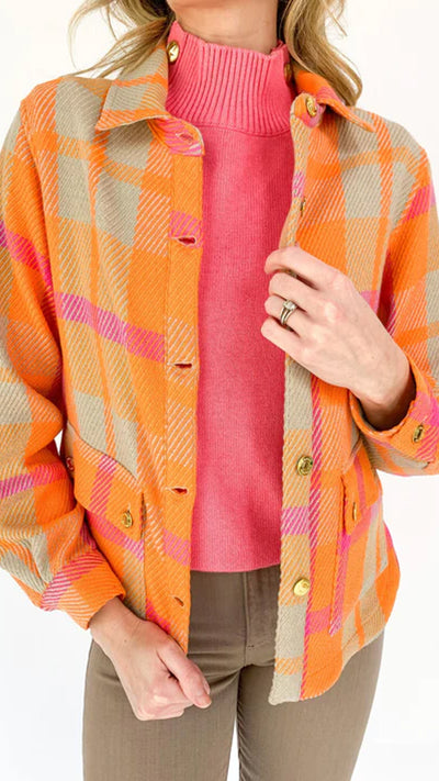 OLIVIA NEON SHIRT JACKET