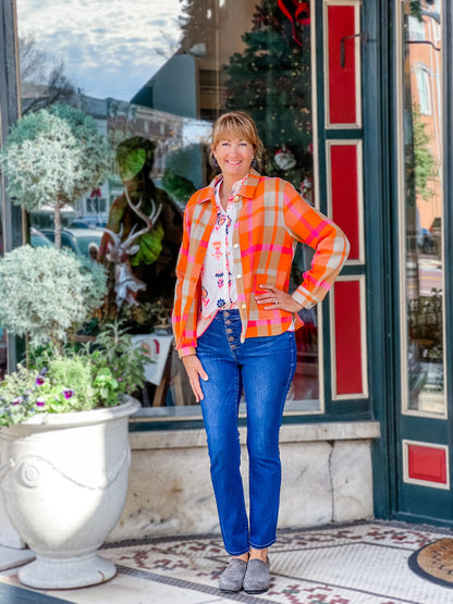 OLIVIA NEON SHIRT JACKET
